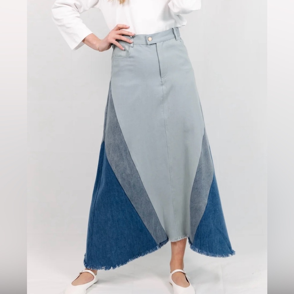 Byrd Sia Denim Skirt